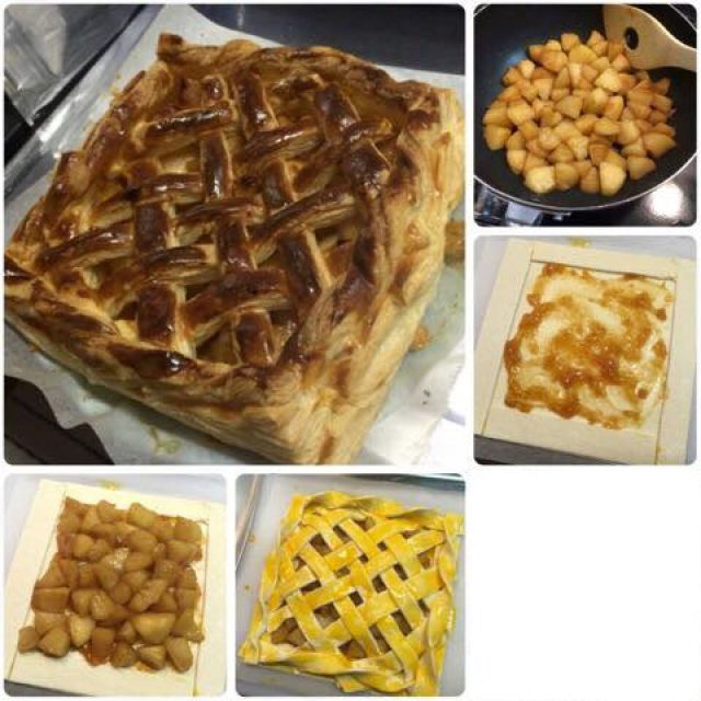 billyアップルパイつくります