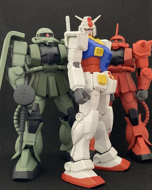 FGガンプラ3種（全塗装）